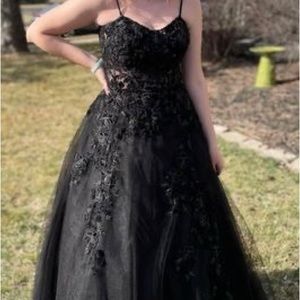 Black Formal/Prom dress - Nina Canacci Size 12